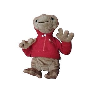 Universal Studios ET Plushie w/ Red Hoodie Stuffed Animal 8" Alien‎ Sm. Eyes HTF